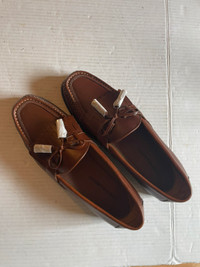 Johnson and Murphy Brown Loafers men size 10.5