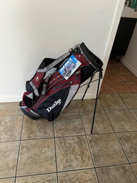 Brand new, rebel Dunlop, golf bag with stand