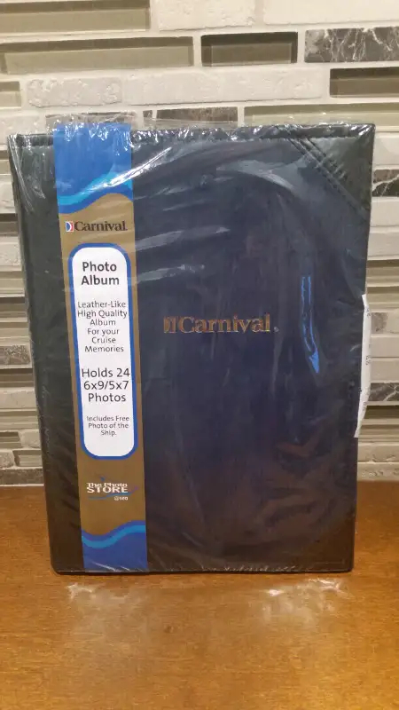 New CARNIVAL CRUISE Photo Keepsake Album 5"x7"