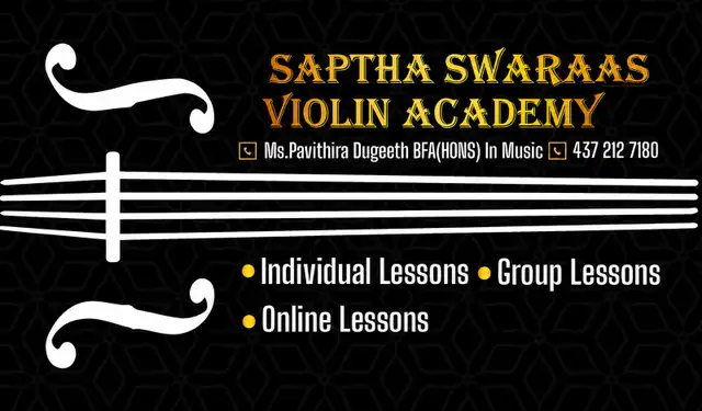 SAPTHA SWARAAS VIOLIN ACADEMY