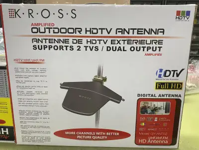 ANTENNE DE HD.TV EXTERIEUR KROSS GY-ANT02 +, View more