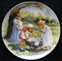"Office Hours"- Jeanne Down - 2nd Collector Plate in Series
