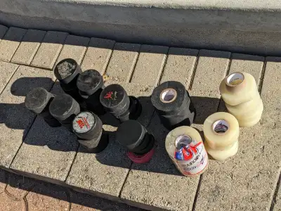 Hockey Pucks and Hockey Tape, View more