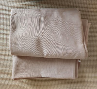 2  Light Brown Twin Sheets