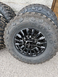 OEM 18” 2024 -2011 GM Factory Wheels & Tires Set - 295/70/18 Kum