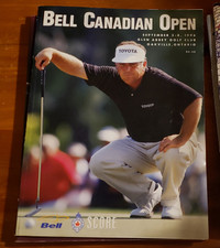 Bell Canadian Open 1996 Program & Golf book