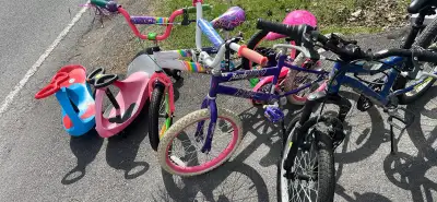 Yard sale Hartin street bikes omg dolls saw teen girl clothes, View more