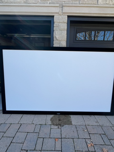 Grandview 112" Fixed Frame Projector Screen Model# LFPU 112, View more