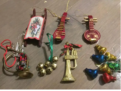 A lot of Christmas Tree Decorations,  around 4", View more
