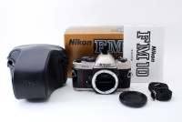 Nikon FM10 SLR Film Camera Ais Ai-s 35-70mm F3.5-4.8 Lens (Mint)