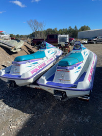 Two 1996 Polaris 700 slt 