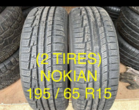 195/65R15 Nokian All Weather (2 Tires)