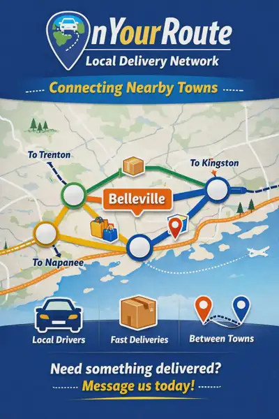 Drivers Wanted: Earn money on your Kingston-Belleville commute, View more
