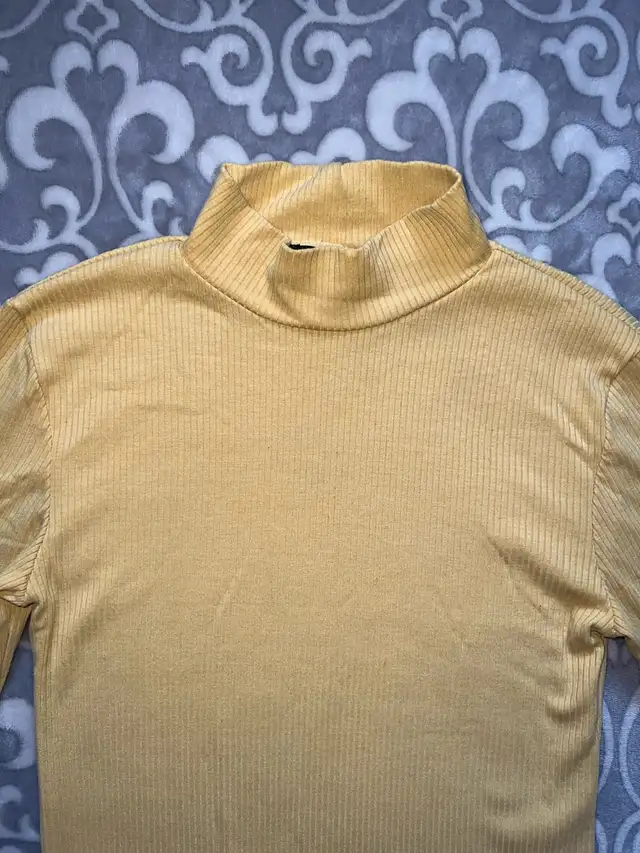Streetwear Society Women’s Yellow Long Sleeve Bodysuit in Women's - Tops & Outerwear in Oshawa / Durham Region - Image 3