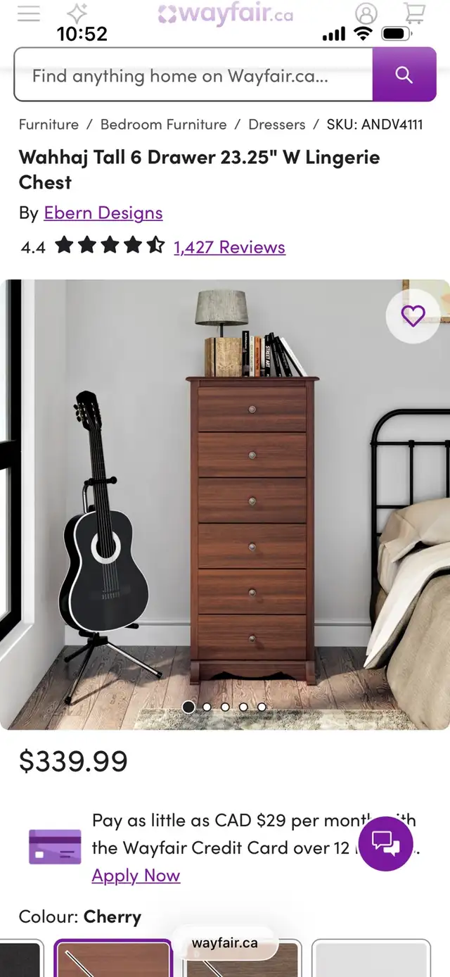 Tall dresser in Dressers & Wardrobes in Kitchener / Waterloo - Image 3