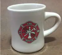 Firefighter mug cup