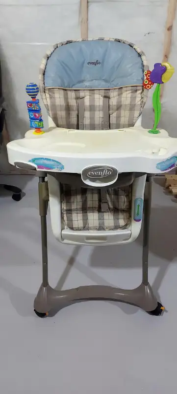 Used child's high chair., View more