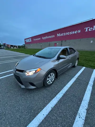 2014 Toyota Corolla 59142KM Clean Carfax 1 Owner Safety Included 613-451-6150
