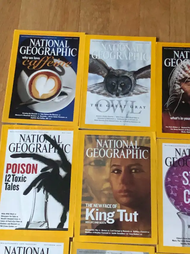 2005 NATIONAL GEOGRAPHIC MAGAZINE Lot of 12 in Magazines in Calgary - Image 3