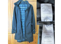 TRUE NORTH LONG FLEECE LINED ALL-WEATHER COAT… Large