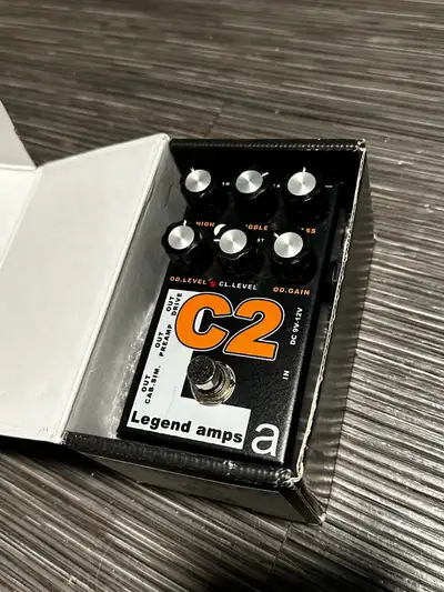 AMT C2 — 2 channels guitar preamp/distortion pedal (Cornford), View more
