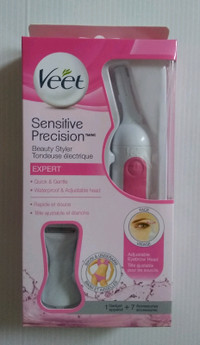 New Veet Sensitive Precision Beauty Styler Woman's Hair Trimmer