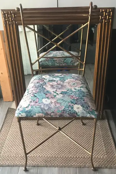 Bombay Co bronze iron chair, View more