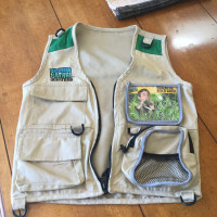 Backyard Safari cargo vest for kids