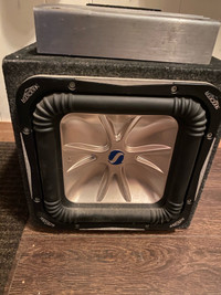  Amp and subwoofer  