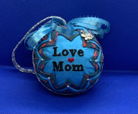 Hand made memory ornaments