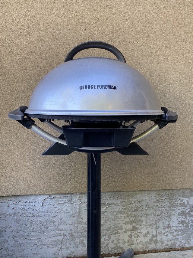 Foreman 15Serving Indoor/Outdoor Electric Grill Microwaves