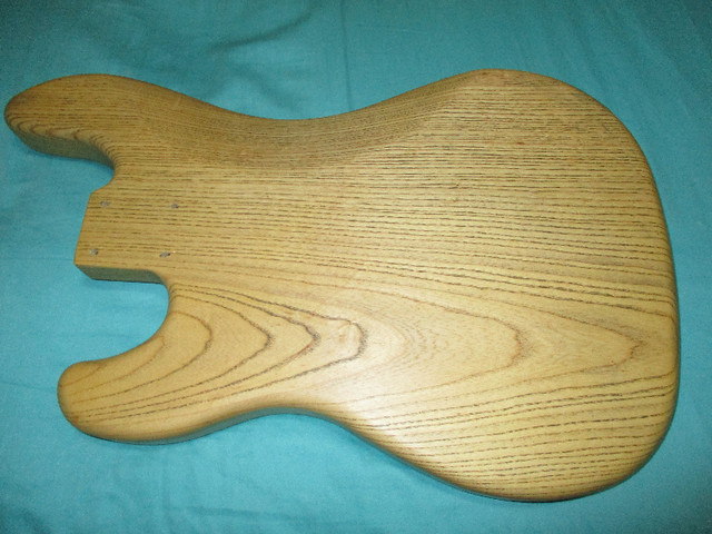 one piece 4 string swamp ash bass body in Guitars in Hamilton - Image 2
