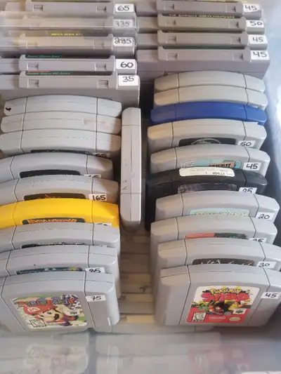 Nintendo 64 games & controllers (updated June 3/26, View more
