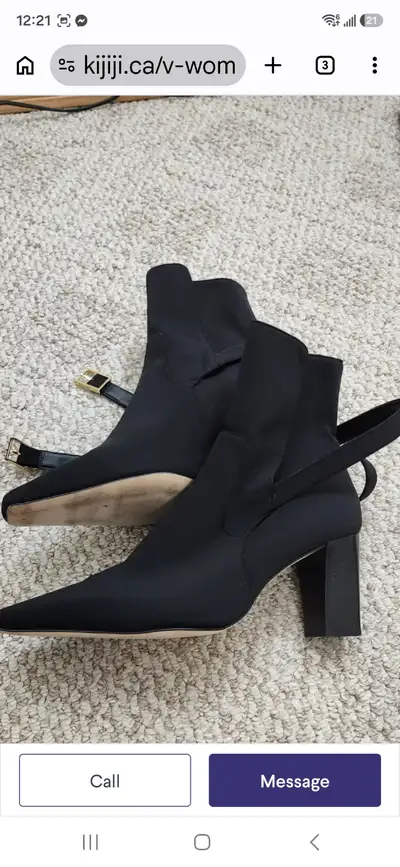 Brand NEW Good American Size 10 black boots for sale!, View more