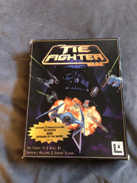 Star Wars: Tie Fighter DOS big box PC game