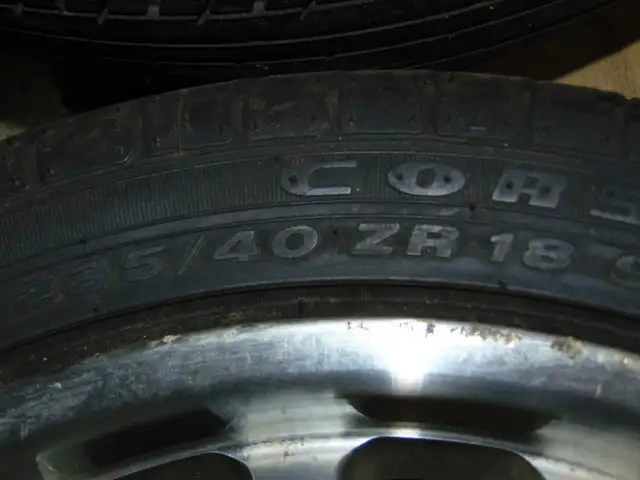 TWM 235-40-18 MAG WHEEL JANTES EN ALLIAGE MOYEU  DE ROUE JDM in Tires & Rims in West Island - Image 9