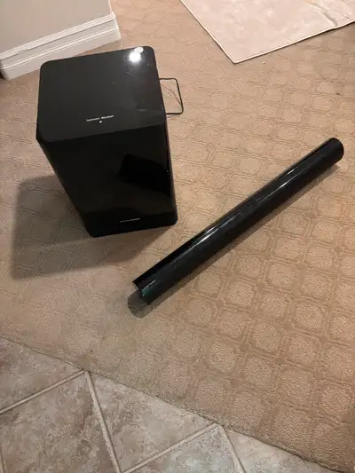 Harmon/Kardon SB 16- sound bar and subwoofer, View more