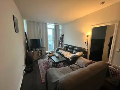 Luxury condo, one bedroom plus den and two washrooms.