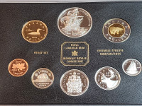 2004 CANADA FIRST FRENCH SETTLEMENT PROOF DOUBLE DOLLAR SET