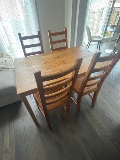 Dining Table 120x75 cm with chairs, View more