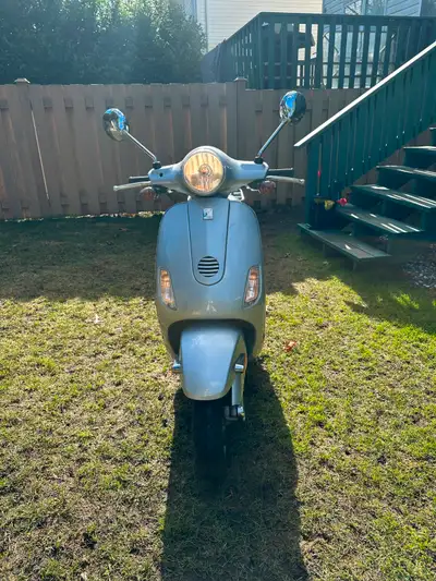 2007vespa 50 xl. You need a class 5 drivers license, which is a regular car license. It goes up to 8...