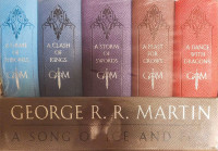A Song of Ice and Fire, Collector 5 book edition, Leather cloth