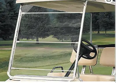 GOLF EQUIPMENT/ PORTABLE PLASTIC WINDSHIELD, View more