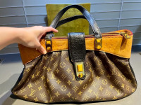 Louis Vuitton signed bag limited edition 2005 Tigereye