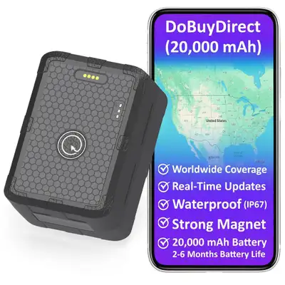 GPS Tracker with 6-Month Battery Life + 1-Year Plan, View more