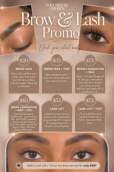 BROW & LASH PROMO, View more