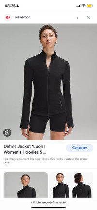 Lululemon define jacket 