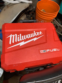 Empty Milwaukee case