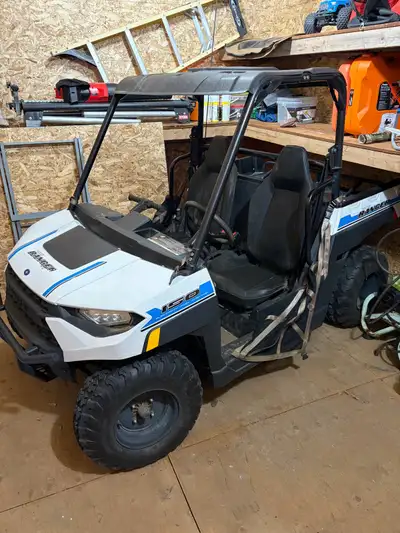 2021 youth Polaris ranger 150. Has roof and front and rear bumpers really good shape. Low km282. $50...