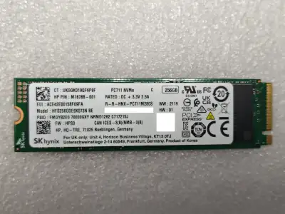 SK Hynix PC711 256GB HFS256GDE9X073N 2280 M.2 NVMe SSD, View more